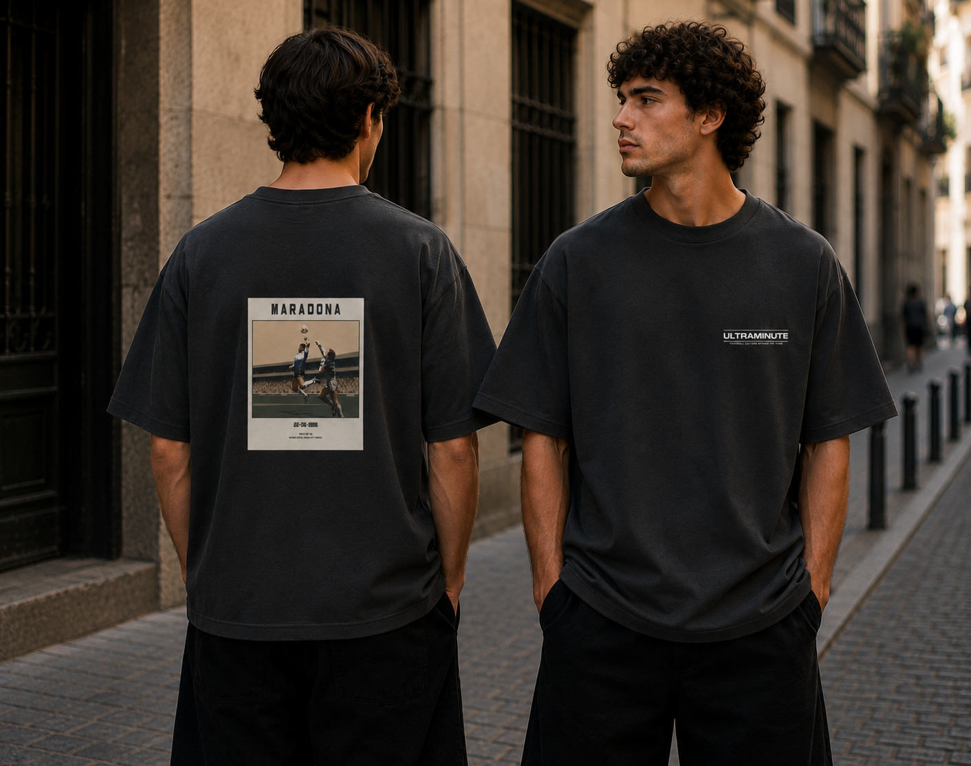 Legacy Maradona — Hand of God 1986 Oversized Tee