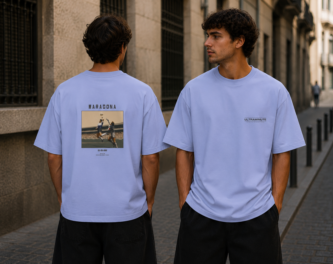 Legacy Maradona — Hand of God 1986 Oversized Tee