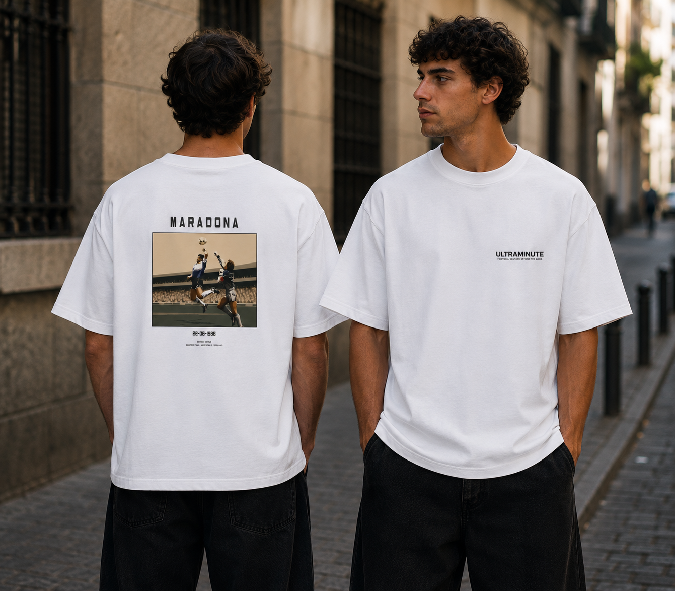 Legacy Maradona — Hand of God 1986 Oversized Tee